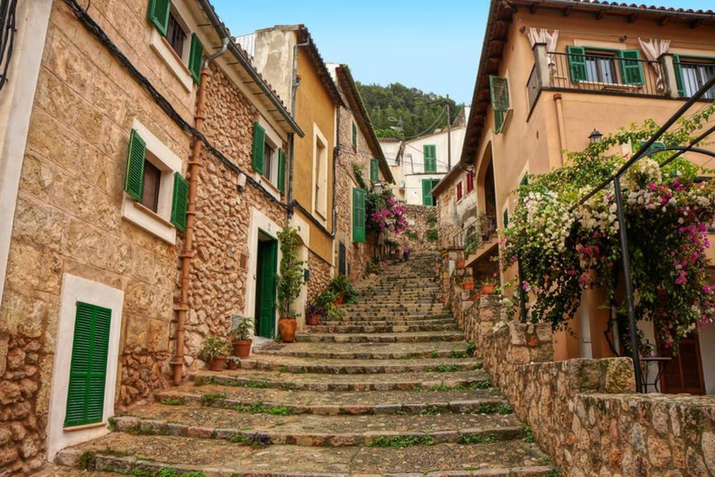 Ca Na Mar: Charming House In The Heart Of Bunyola, Tramuntana Villa Exterior photo